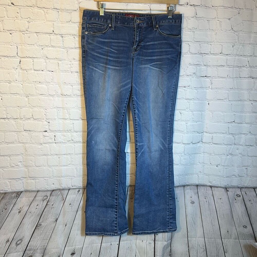 Lucky Brand Jeans Womens‎ 12 Blue Leyla Boot Bootcut Denim